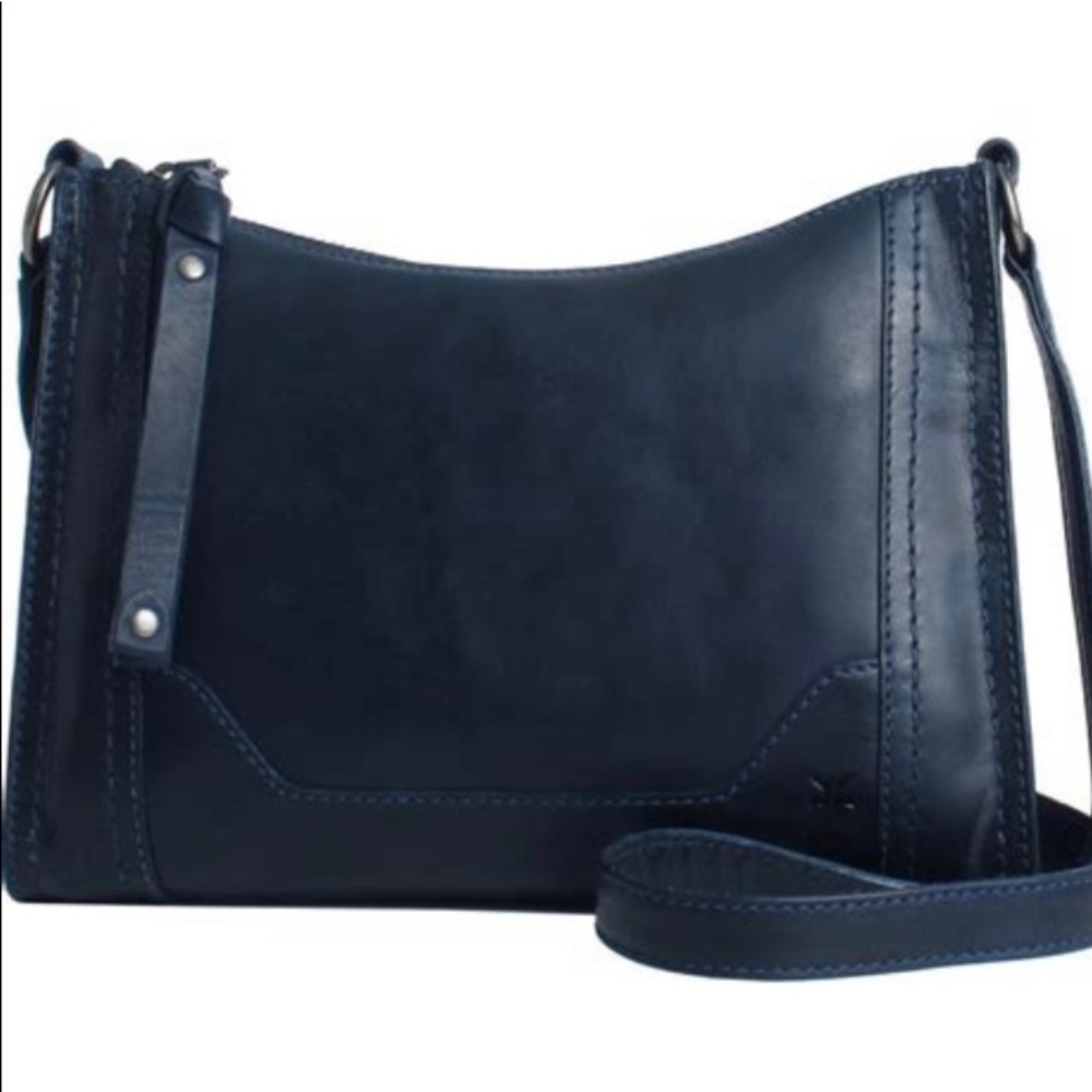 Frye Melissa crossbody bag in black leather